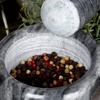 GRANITE KITCHEN MORTAR AND PESTLE 11cm 259128