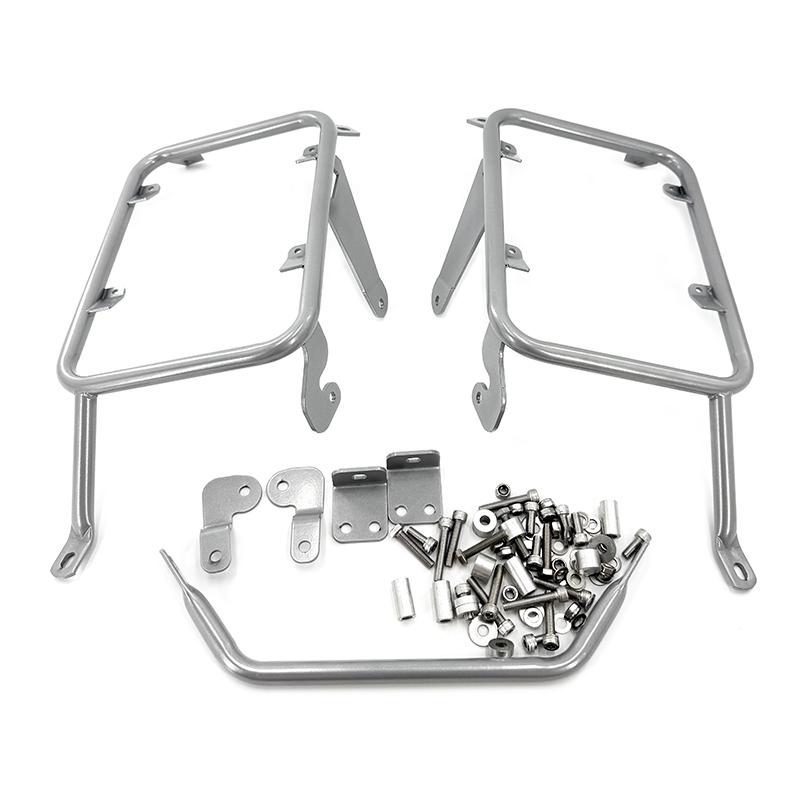 Fit For Honda NC750X 2021-2023 Motorcycle Side Saddle Bag Support Guard Bars Mounting Brackets Pannier Racks Side Carrier NC750S