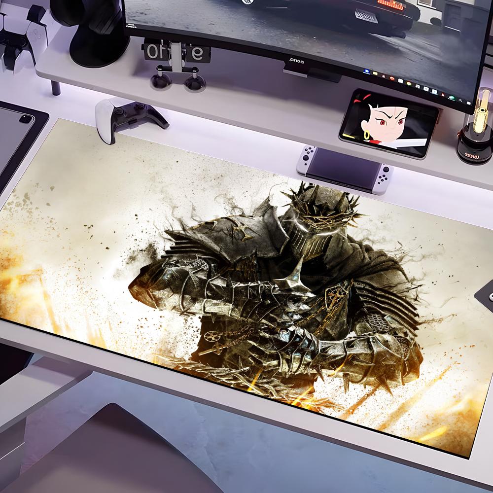 The L-Lords Of The F-Fallen Mouse Pad Multiple Sizes Large Square Computer Office Game Table Mats Rubber Anti-slip Mousepads