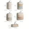 5-teiliges/Set Langlebige Polyester Aufbewahrung für Koffer Gepäck Kleider Organizer Unterwäsche Unterteilt Kompakte Faltbare Organizer Tasche