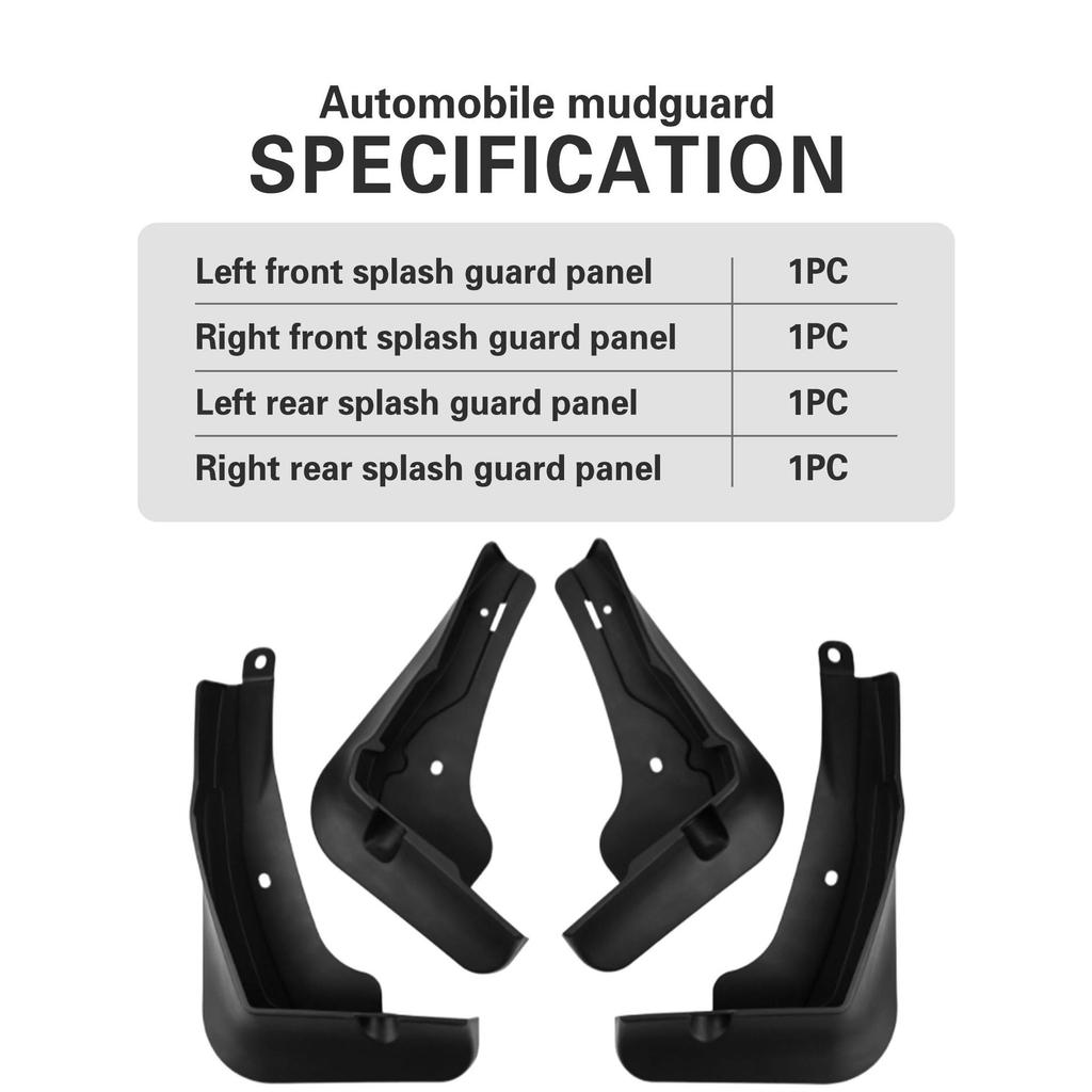 BYD Seal 06 EV 2025 Mudguard for Automotive Modification