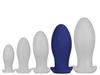 Saurus Egg XL Silicone Plug 16.5 X 7.3cm Navy - EggPlay - Silicone Plugs