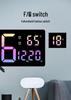 Large Electronic Wall Clock with Countdown & Multiple Alarms, Model 5526