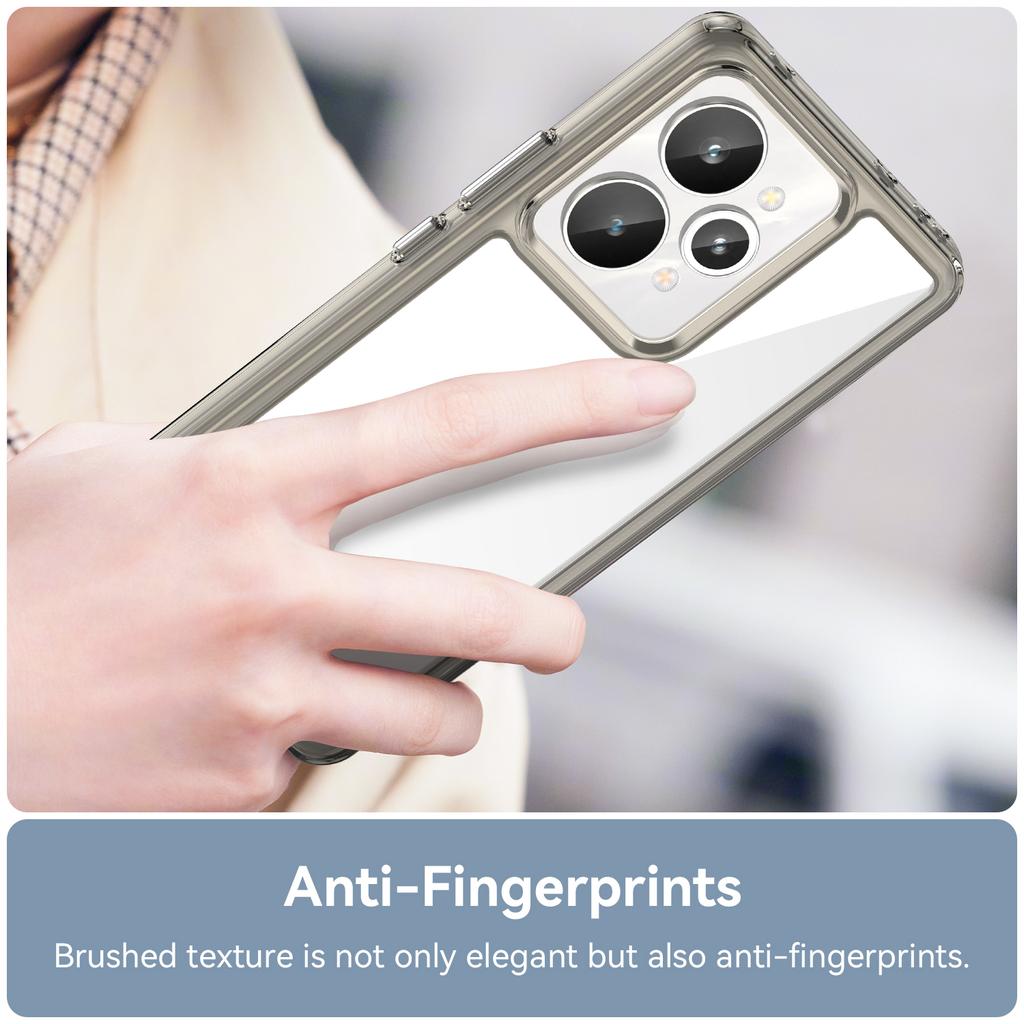 For Realme 15 Pro 5G/15 5G Case TPU+Acrylic Protective Clear Phone Cover