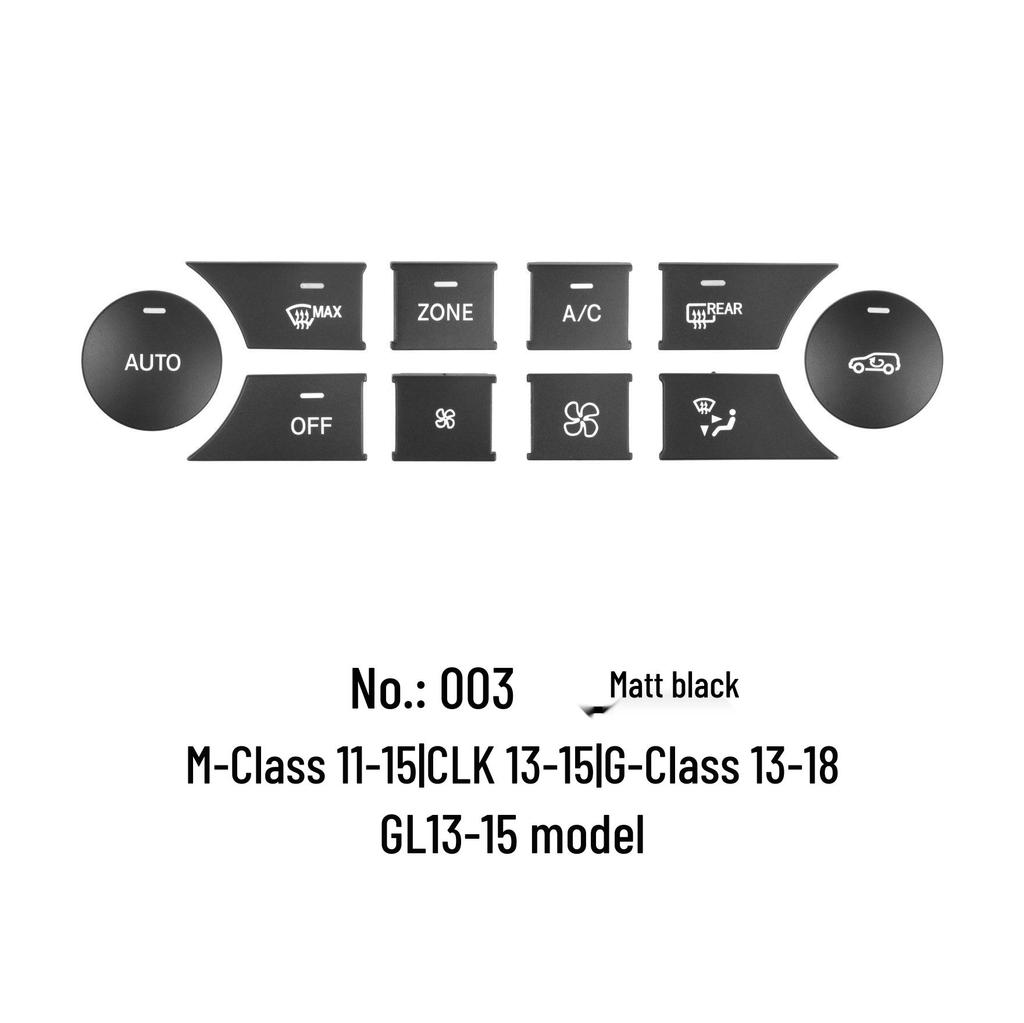 Mercedes-Benz C/M/G/GLK/CLS/CLK/GL AC-Knopf Reparaturset