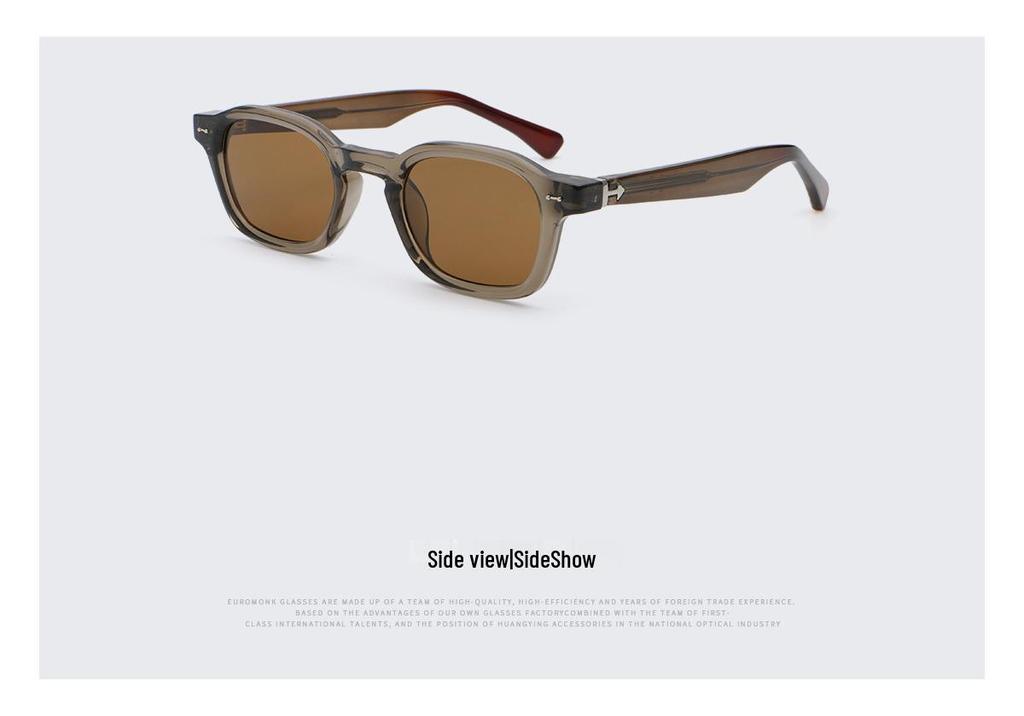 European and American Style Personalized Propionate Sunglasses