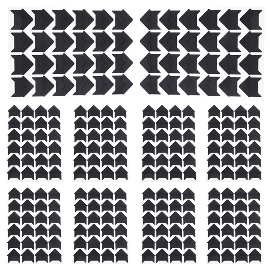 10 Sheets Scrapbook Corners Adhesive Photo Album Mounts for Journal Diary Organizer Picture Frames Sticker Storage Book