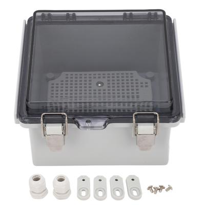 Junction Box Electrical Case ABS IP67 Waterproof 150x150x90mm Power Enclosure for Outdoor