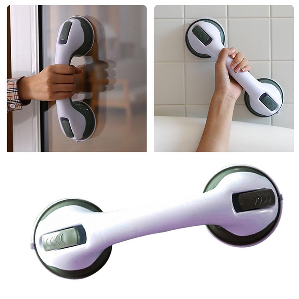 Suction Cup Grab Bar Prevent Slip Portable Bathroom Safety Handrail for Bathtub Toilet Closet