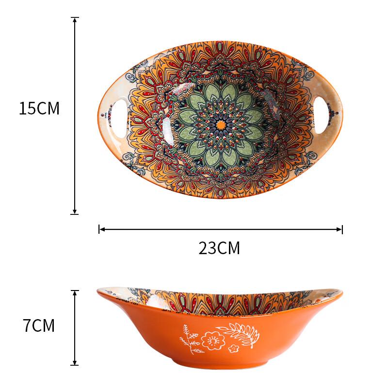 Cartoon Underglaze Enamel Soup & Rice Bowl