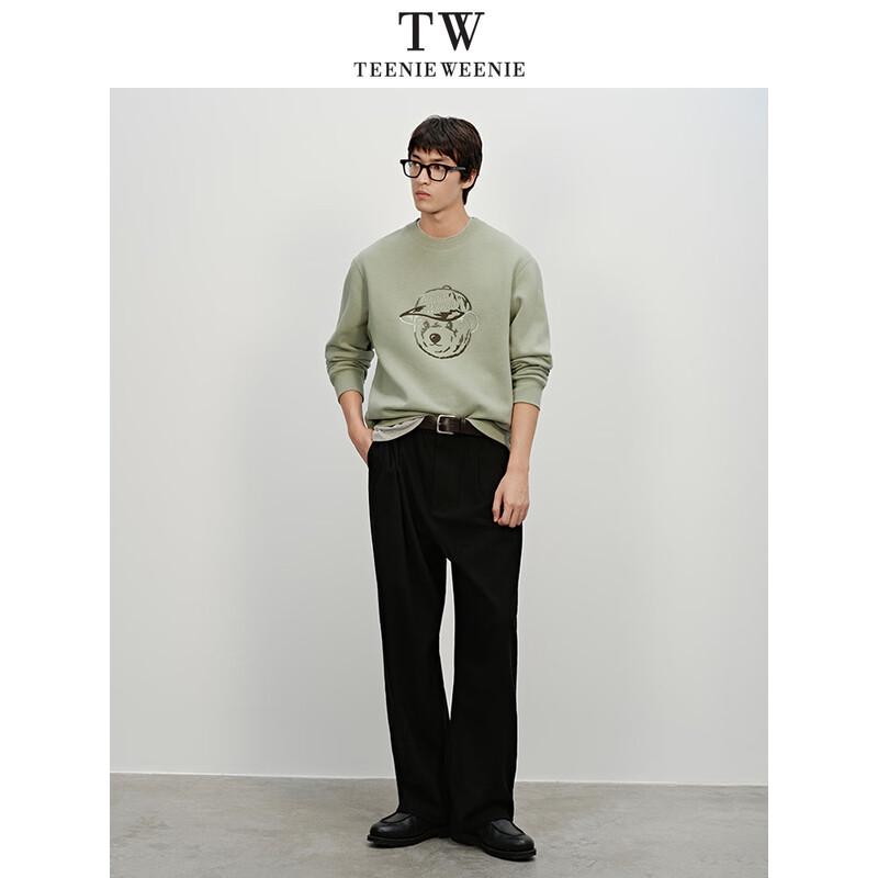 Teenie Weenie Men's Bear Graphic Fleece Sweatshirt