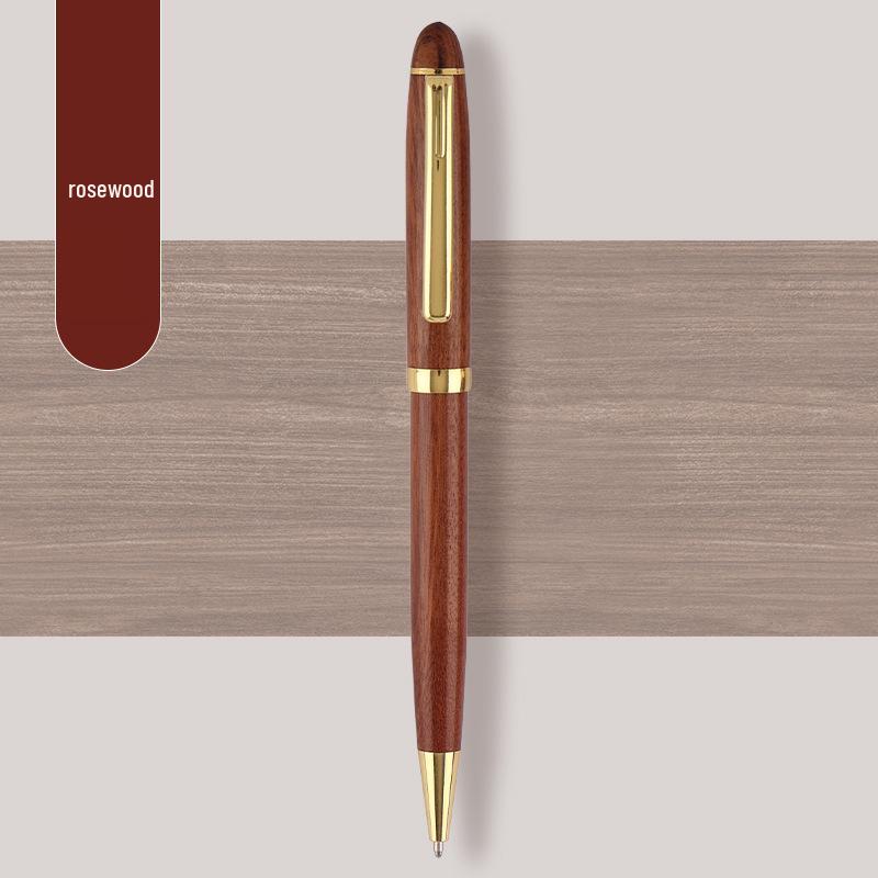 Brass & Sandalwood Ballpoint Gift Pen with Custom Engraving