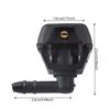 For Fiat 735277664 Spray Jet Replacement Windshield Wiper System Car Front Windshield Washer Nozzle Durable Kits