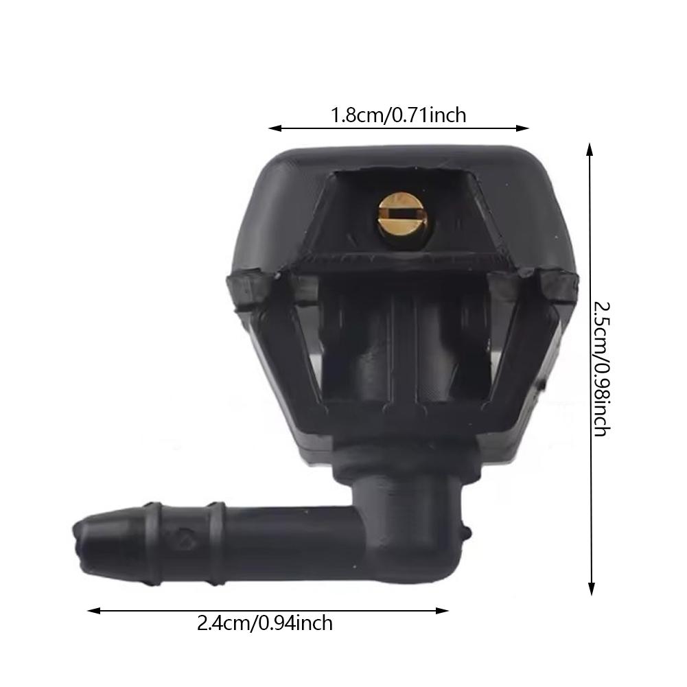 For Fiat 735277664 Spray Jet Replacement Windshield Wiper System Car Front Windshield Washer Nozzle Durable Kits