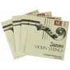 Suzuki Violin Manufacturing (SUZUKI) Violin String Set for 1/2"-1/4" Violins