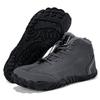 Mountaineering High-top Cotton Shoes Hiking Shoes Cotton Snow Boots Velvet Mountaineering Shoes Warm Non-slip Waterproof Walking Shoes