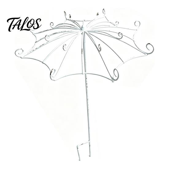 Natural Growth Support for Green Plants Vintage Umbrella Garden Trellis, Metal Climbing Plant Support, Shape Trellis Vines Roses Clematis, Patio