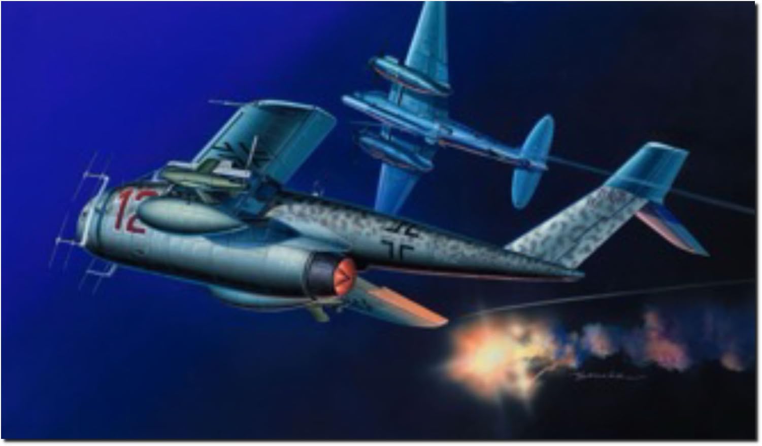 

Platz Dragon 1/72 WWII Немецкий ночной истребитель Me1101 Пластиковая модель DR5014 (Самолет)