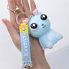 Simulation Dragon Burst Eye Dragon Keychain Cartoon Animal Novelty Doll Pop-eyed Dragon Pendant Funny Creative
