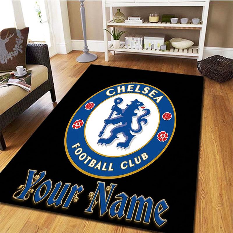 Chelsea F Custom Name Carpet Rug for Living Room Bedroom Home Sofa Decoration,Kids play Non-slip Floor Mat