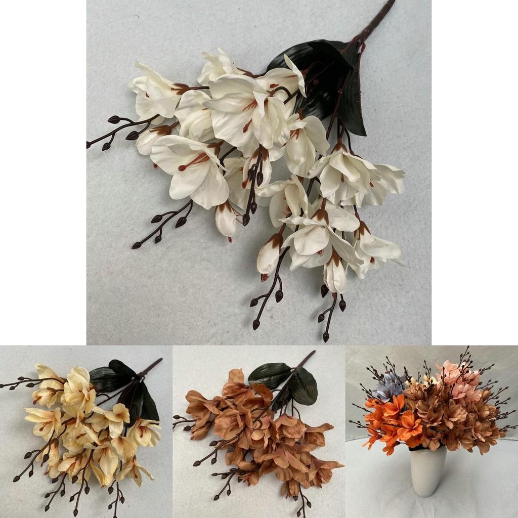 Lifelike Magnolia Bouquet For Wedding Decorations And Home Interior Design