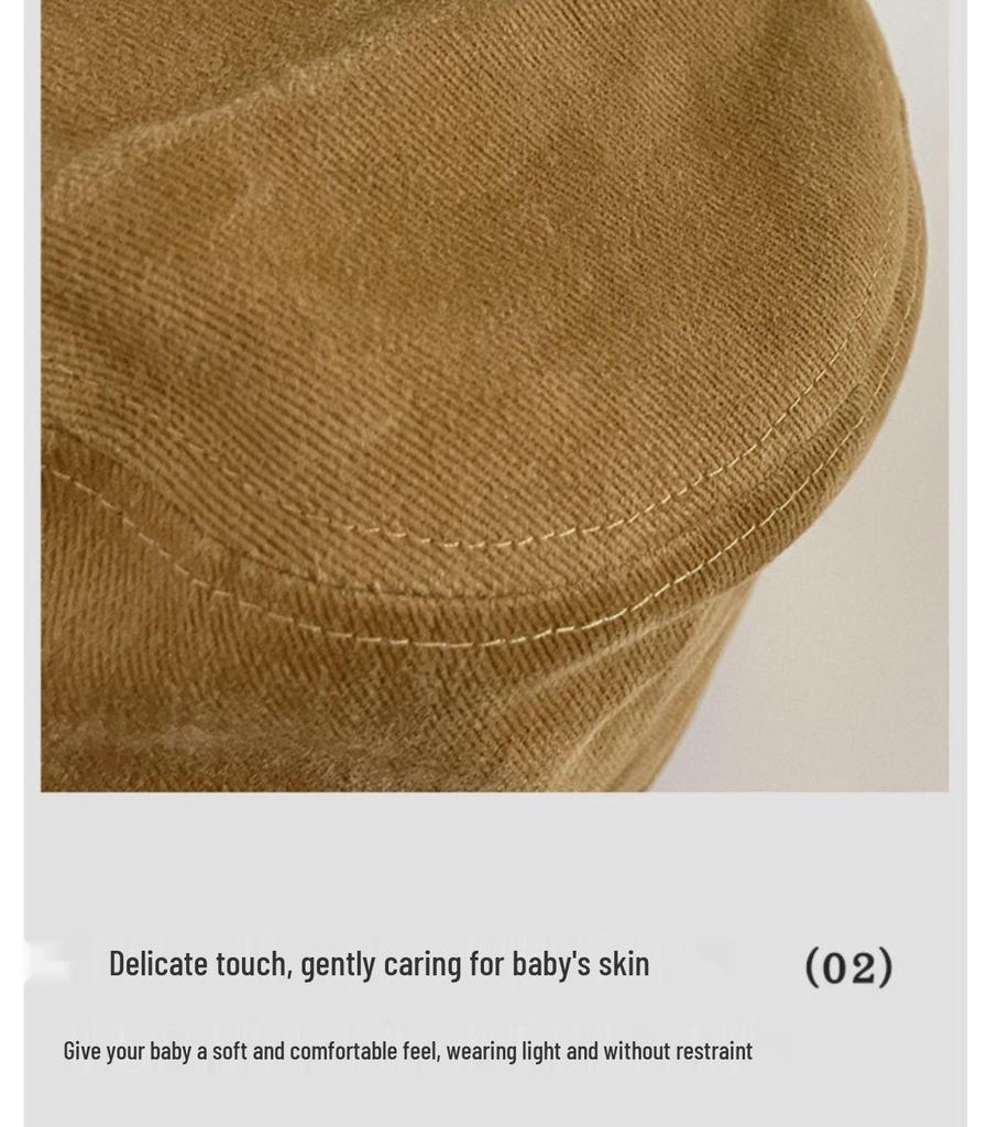 Spring & Autumn Baby Fisherman Hats: Boys & Girls Basin & Bucket Styles