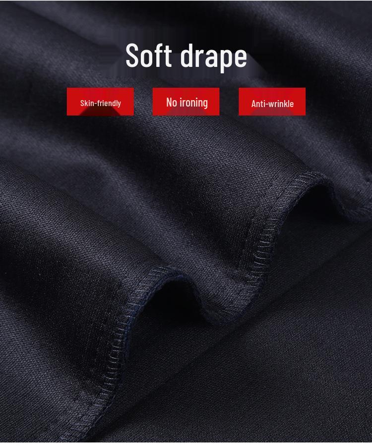 Men's Autumn/Winter Chenille Corduroy Pants - High Waist, Straight Leg, Loose Fit, Casual Pants for Middle-aged and Elderly