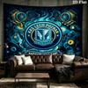 Custom Name Lech Poznan Printed Tapestry – Wall Hanging for Bedrooms, Dorms, and Home Decor