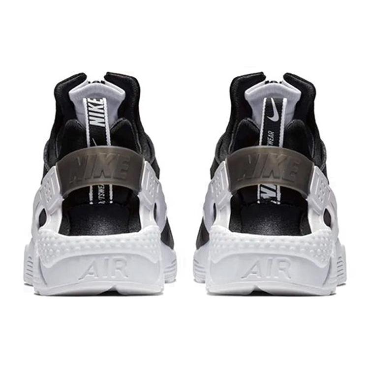 New Nike Air Huarache Run Zip Black White BQ6164-001