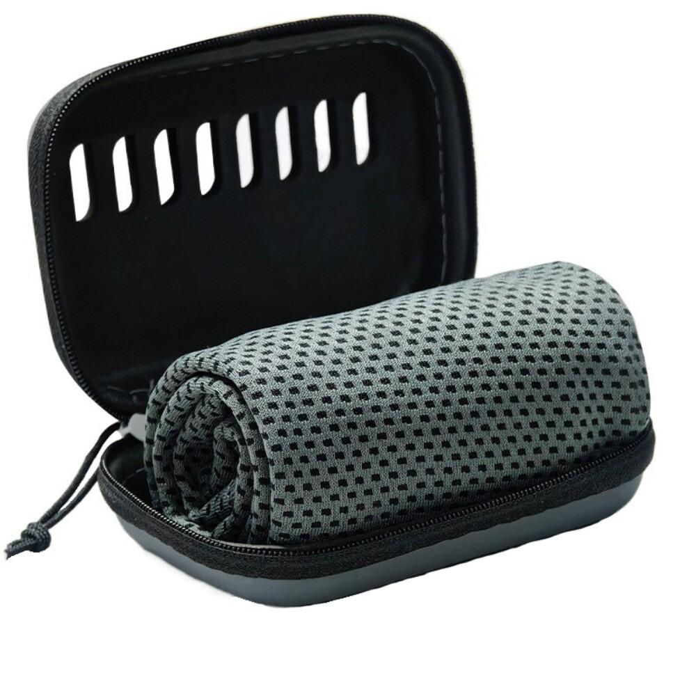 

Polyester Quick Dry Fitness Cool Towel EVA Boxed Running Fitness Towel Summer