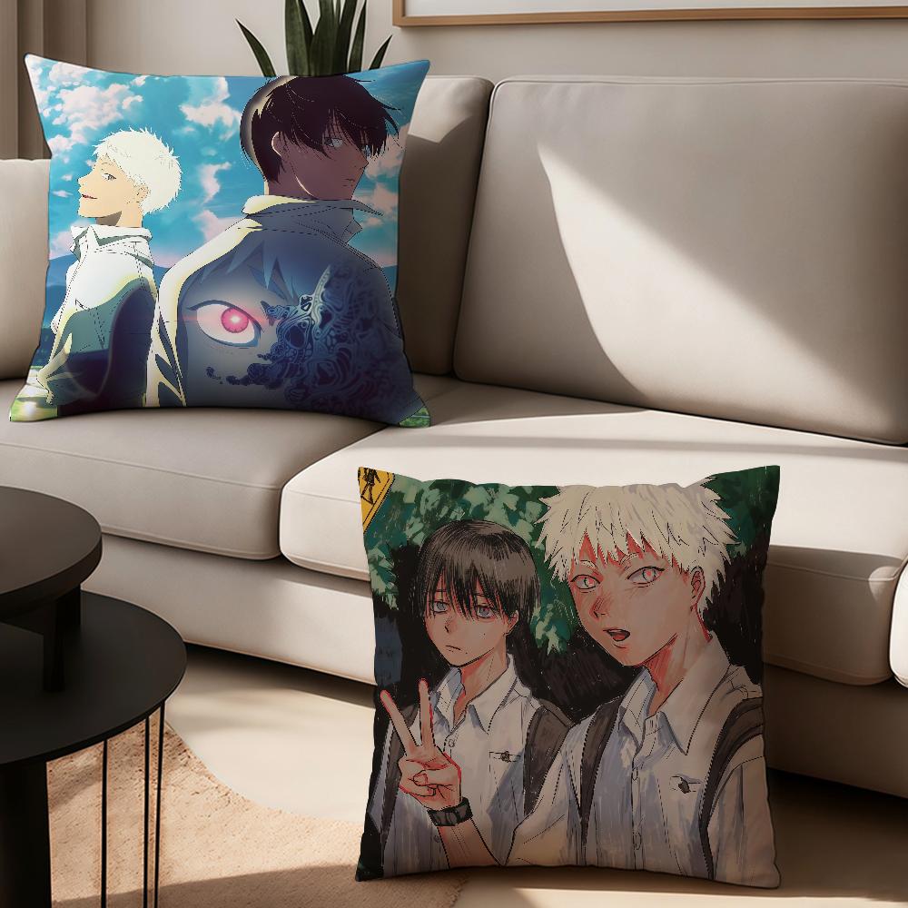 Anime The S-Summer H-Hikaru D-Died Pillow Case Office Cushions Suitable For Sofa Car Bedroom Decorative Cushion Cover