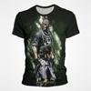 Shooting Game CS GO Pattern 3D Printed T-shirt Men's Summer Short Sleeved Round Neck Top Trendy Harajuku Fashion Streetwear