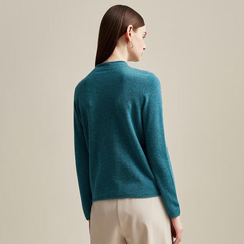 Zhao Jun Women's Pure Cashmere Mock Neck Sweater