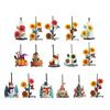 Iron Paper Towel Holder Flowers Christmas Tissue Holder Kitchen Roll Paper Stand Organizers for Kitchen Countertop