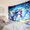 Rainbow Unicorns Garden Tapestry, Unique Design Tapestry, Wall Decor for Bedroom,Livingroom, Playroom,Heartwarming Fan Holiday Gifts