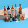 Creative Miniature Wine Bottle Ornament - Fashionable Toy Jewelry for Valentine's Day or Birthday Decorations