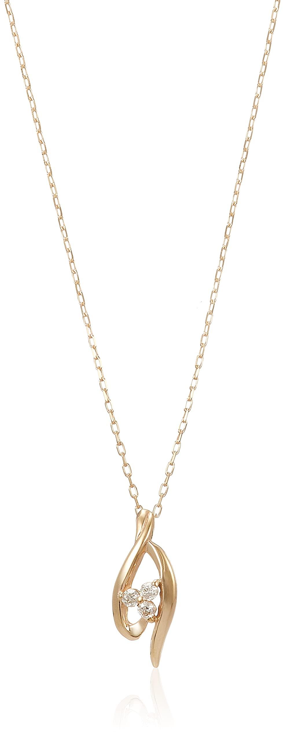 

Bloom ESTELLE K10 Yellow Gold Diamond Necklace 0442-0399-0020-0000