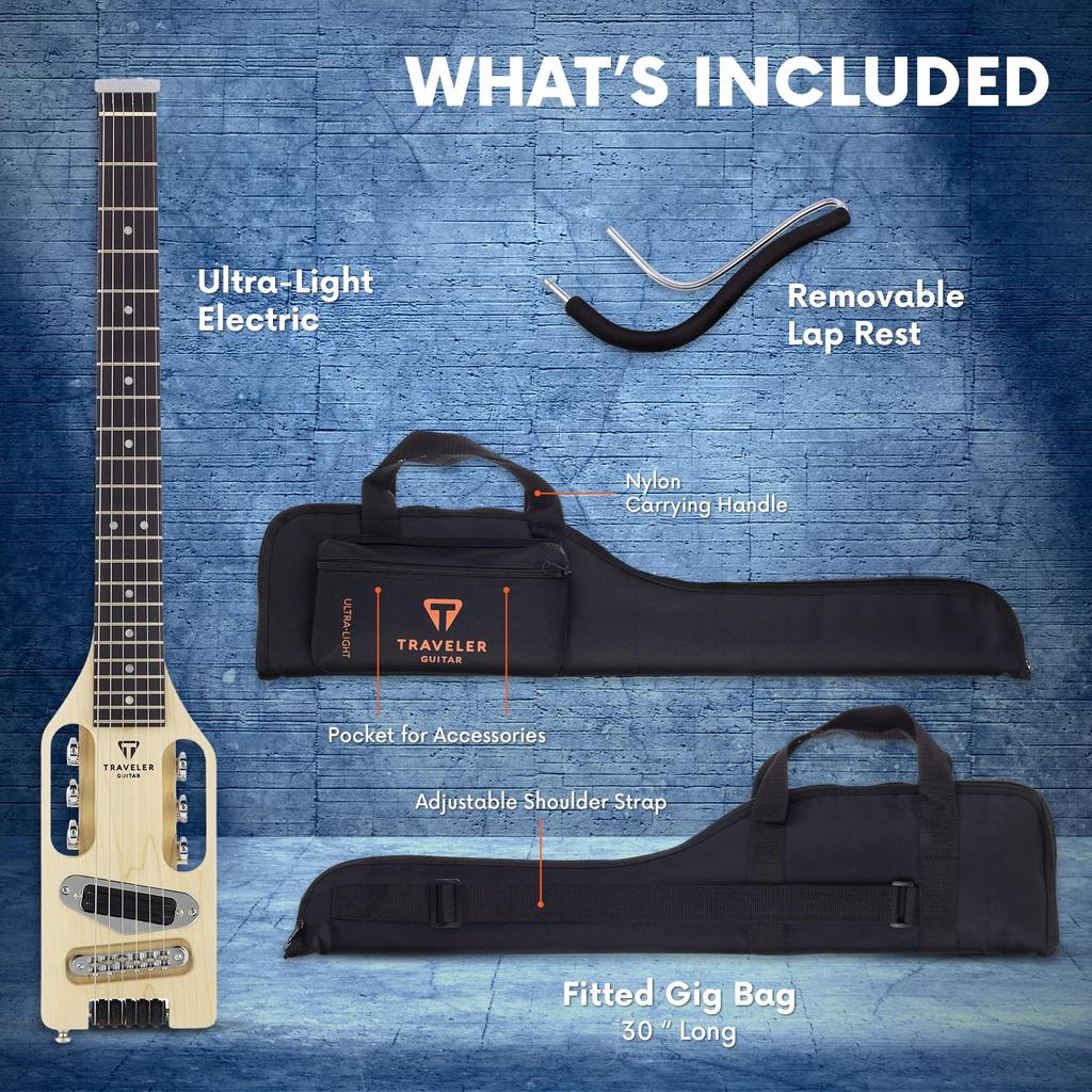 TRAVELER GUITAR Elektrický javorový ultralehký /