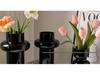 Elegant Glass Vintage Flower Vase for Living Room