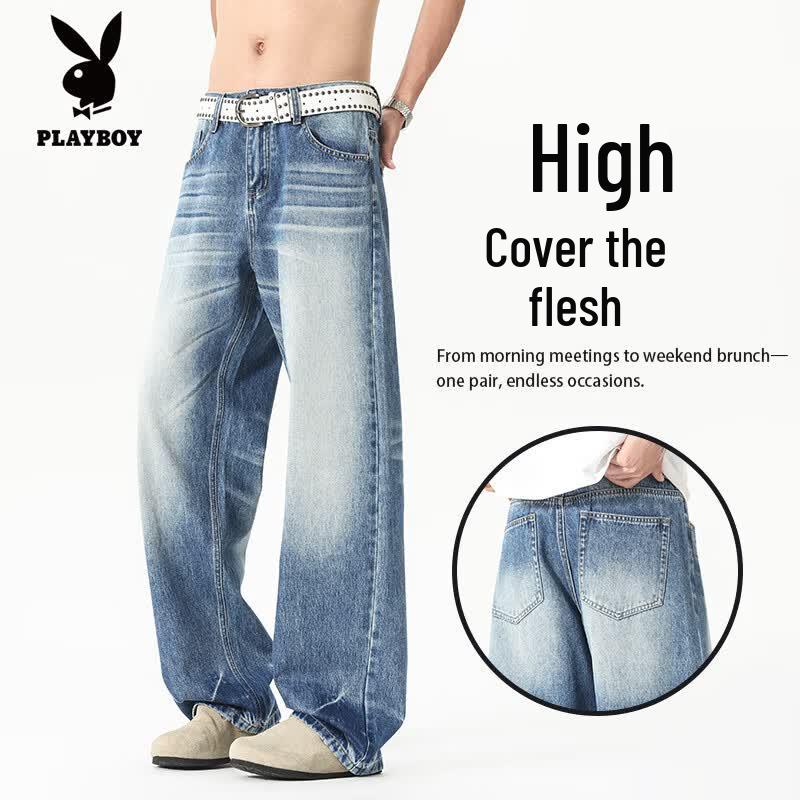 PLAYBOY Men s Lightning Straight Leg Jeans 30
