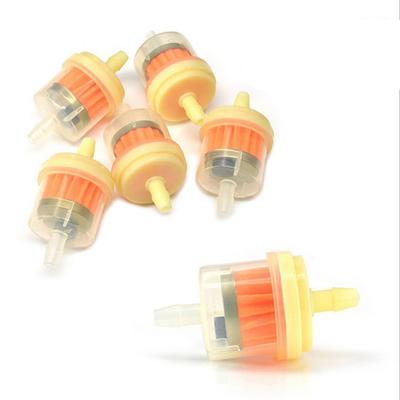 Motorcycle Inline Gas Fuel Filter 1/4" 6mm 7mm Engine For Honda Kawasaki Suzuki