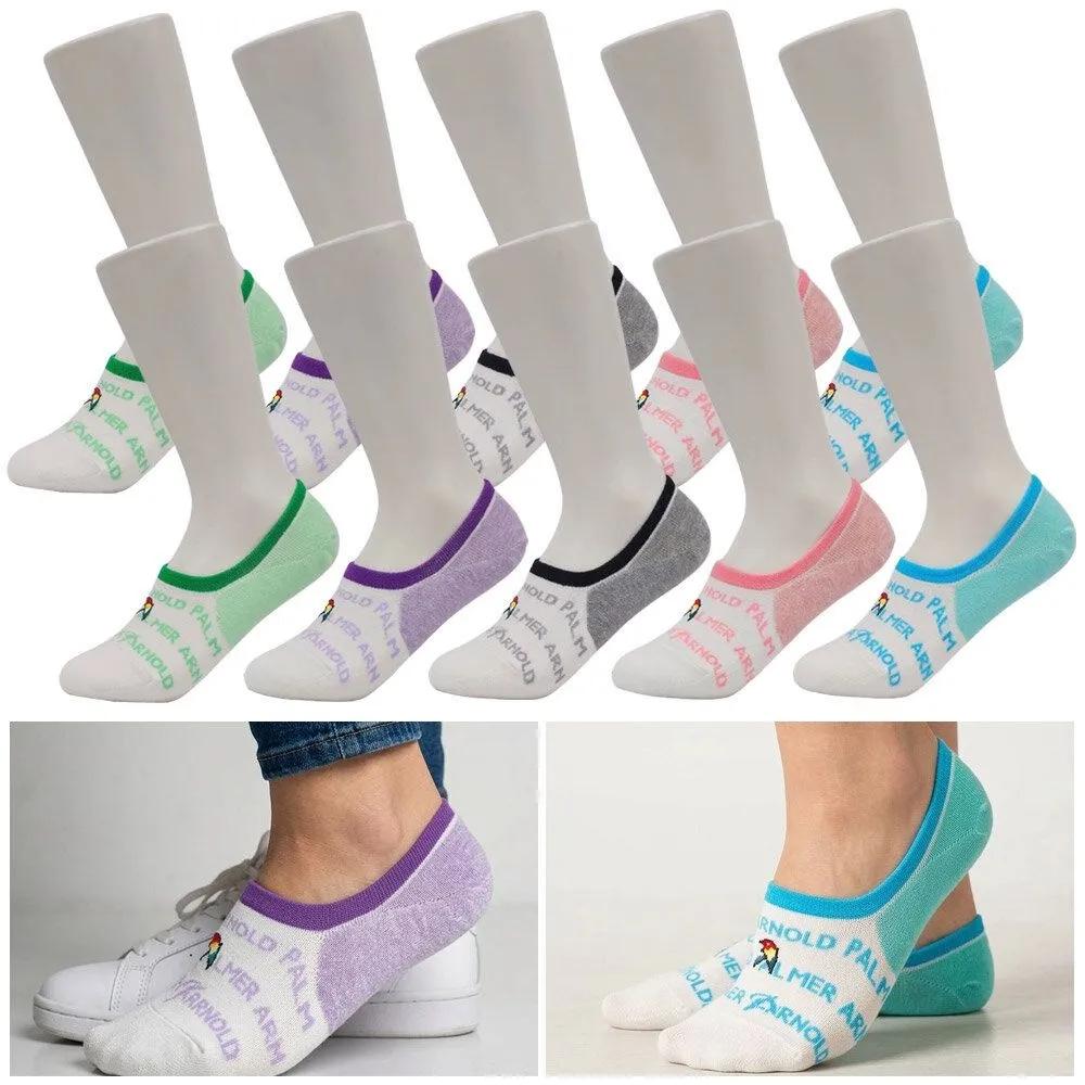 Arnold Palmer Non-slip Women's Cotton Socks 10 Pairs SL025