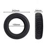 1pc Tubeless Tyre About 550g Black Rubber 10x2-6.1