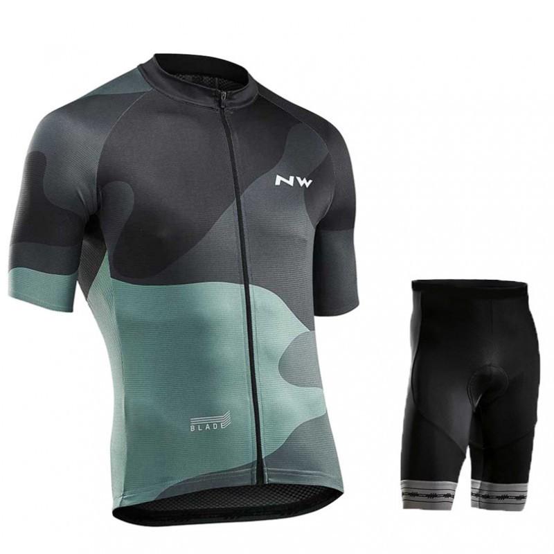 NW Cycling Clothing Short-sleeved Suit Bicycle Suspenders Shorts Breathable Sweat-wicking Equipment