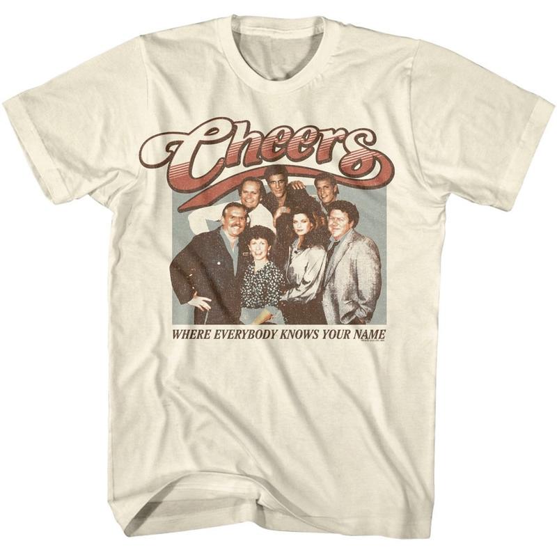 Cheers They Know Your Name Unisex T-Shirt Fathers Day Tee XL