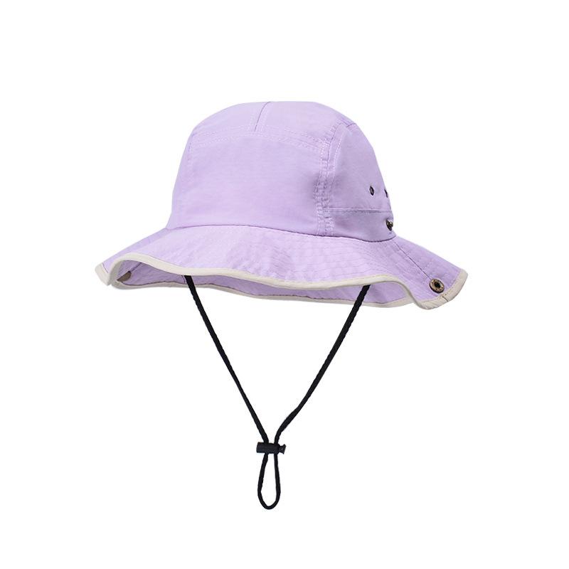 1112 barnhattar sommar tunn andningsbar bred brätte solskydd solhattar för pojkar och flickor utomhus bucket-hattar