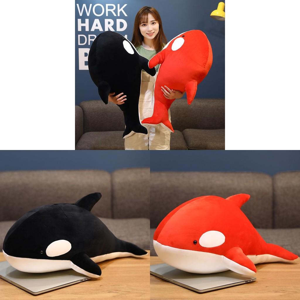 Cartoon Killer Whale Plush Toy Stuffed Animal Doll Kids Gift Home Decoration
