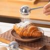 1Pcs Stainless Steel Flour Duster Fine Mesh Ergonomic Handle Professional Baking Sifter for Chef Home Baker Pastry Making