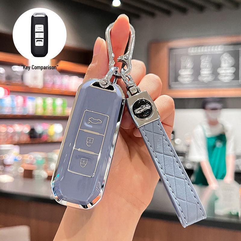 Baojun 560/530/510/730/310w/E100/E200 Car Key Cover - Protective Case with Buckle for Men & Women