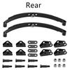1/14 Tamiya RC Truck Steel Leaf Spring Set Front/Rear Suspension & Lifting Lugs for Tractor Trailer Model Car Replacement Parts